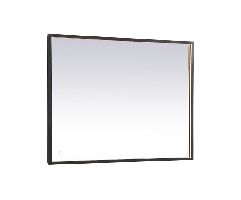 Elegant Lighting - MRE63040BK - LED Mirror - Pier - Black