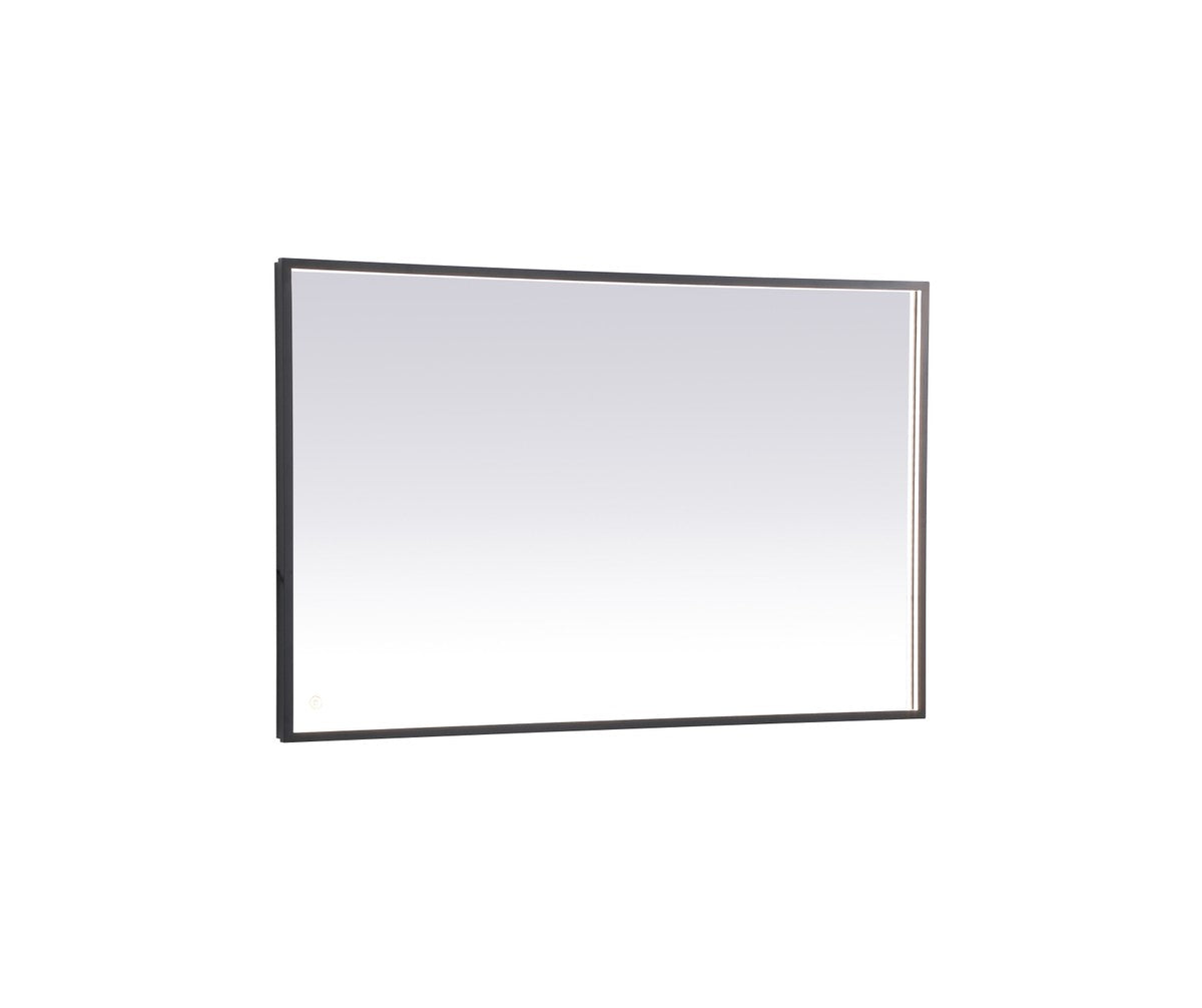 Elegant Lighting - MRE63048BK - LED Mirror - Pier - Black