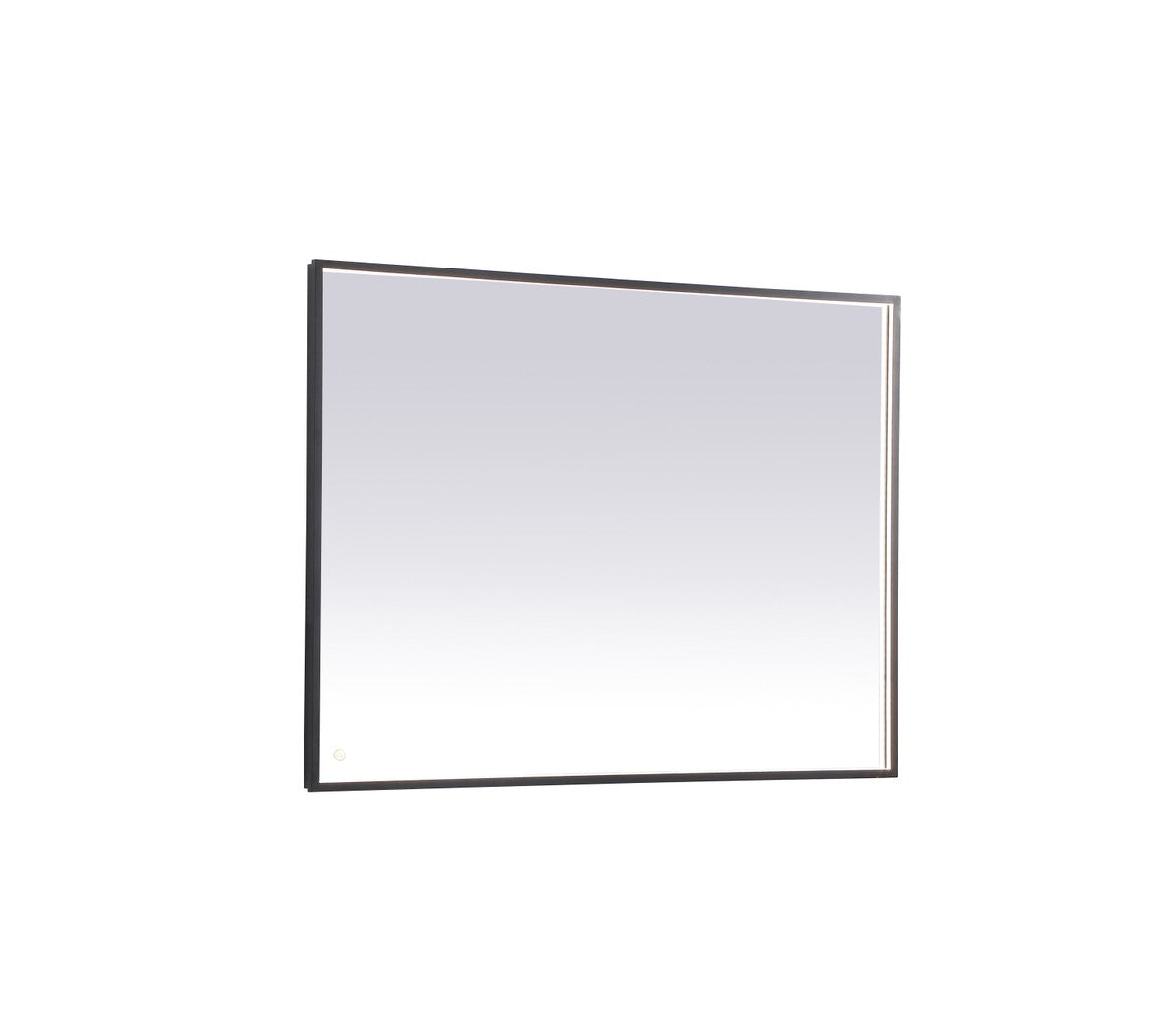 Elegant Lighting - MRE63648BK - LED Mirror - Pier - Black