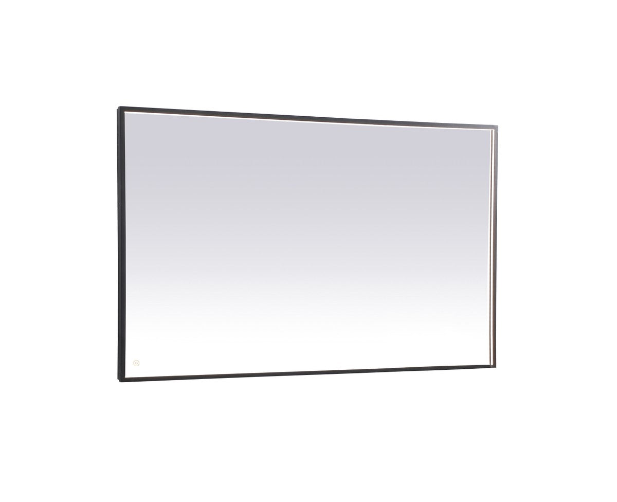 Elegant Lighting - MRE63660BK - LED Mirror - Pier - Black