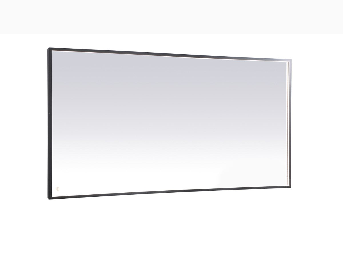 Elegant Lighting - MRE63672BK - LED Mirror - Pier - Black