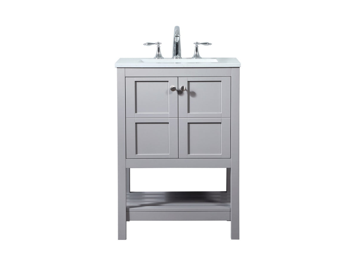 Elegant Lighting - VF16424GR - Vanity Sink Set - Theo - grey
