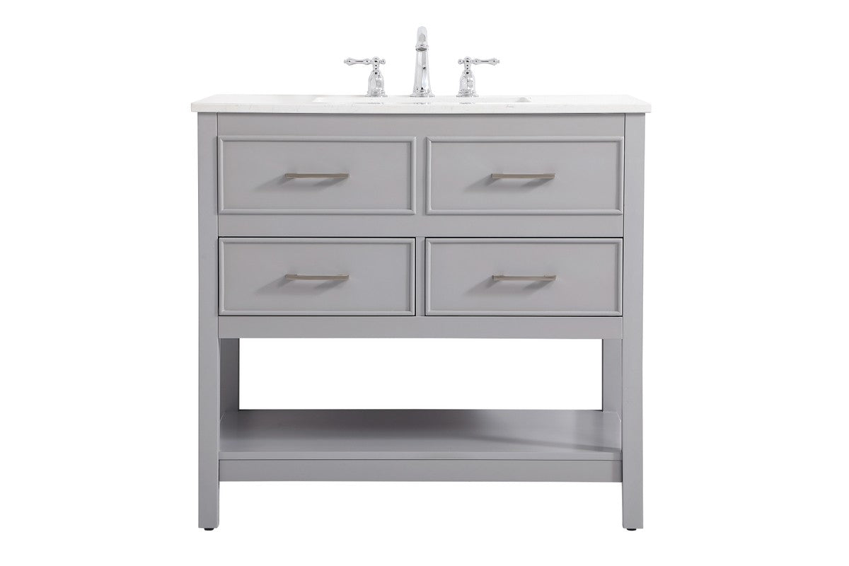 Elegant Lighting - VF19036GR - Vanity Sink Set - Sinclaire - gray