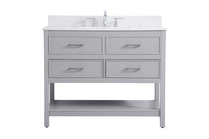 Elegant Lighting - VF19042GR-BS - Vanity Sink Set - Sinclaire - Grey
