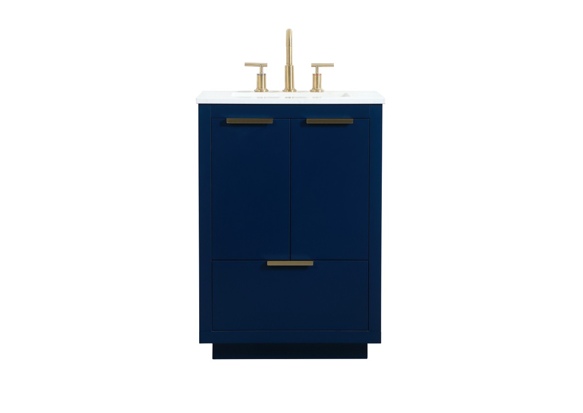 Elegant Lighting - VF19424BL - Vanity Sink Set - Blake - blue