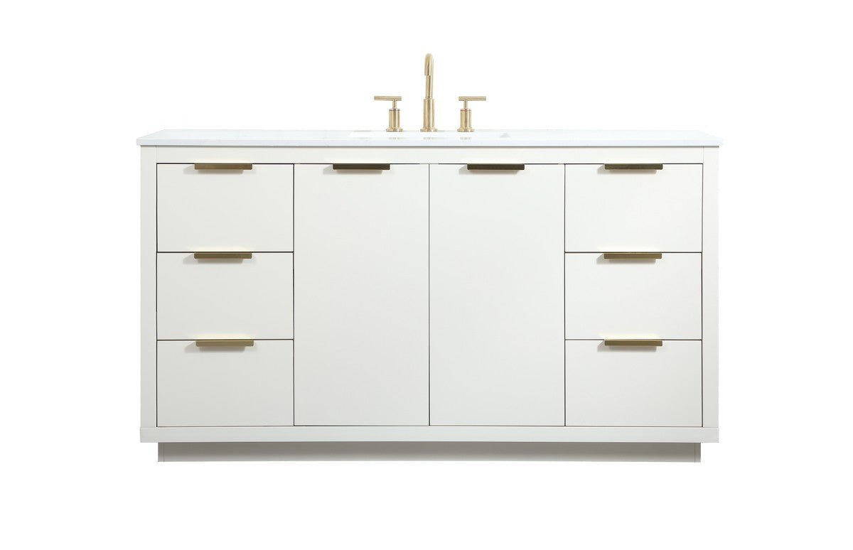 Elegant Lighting - VF19460WH - Vanity Sink Set - Blake - white