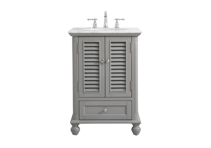 Elegant Lighting Vanity Sink Set from the Rhodes collection in Grey finish