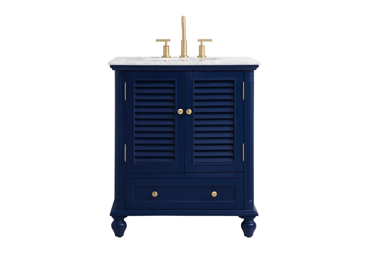 Elegant Lighting - VF30530BL - Vanity Sink Set - Rhodes - Blue – Design ...