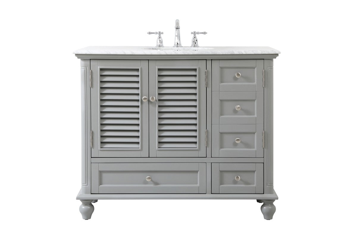 Elegant Lighting - VF30542GR - Vanity Sink Set - Rhodes - Grey – Design ...