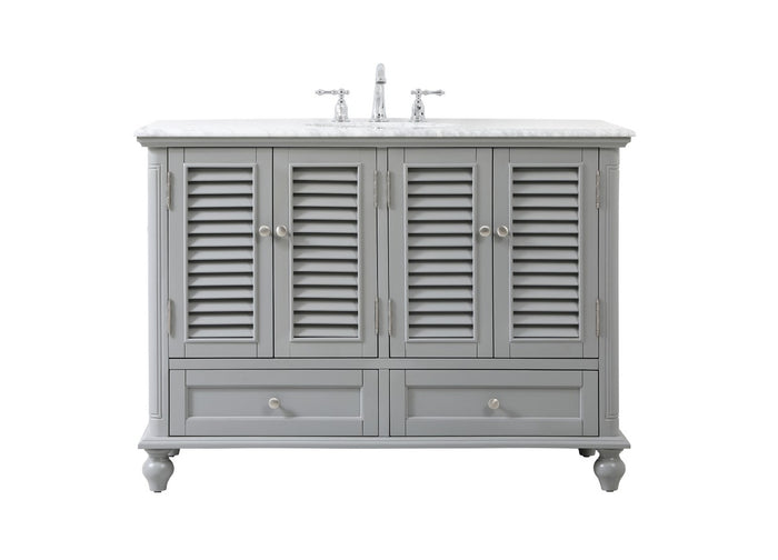 Elegant Lighting Vanity Sink Set from the Rhodes collection in Grey finish