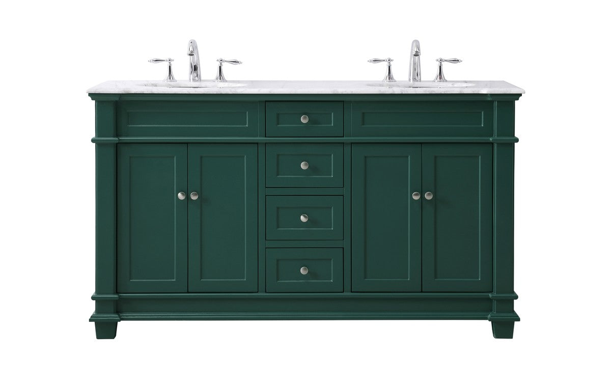 Elegant Lighting - VF50060DBK - Bathroom Vanity Set - Wesley - black