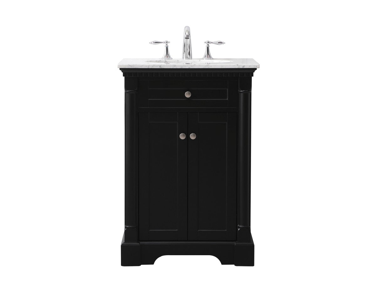 Elegant Lighting - VF53024BK - Bathroom Vanity Set - Clarence - black