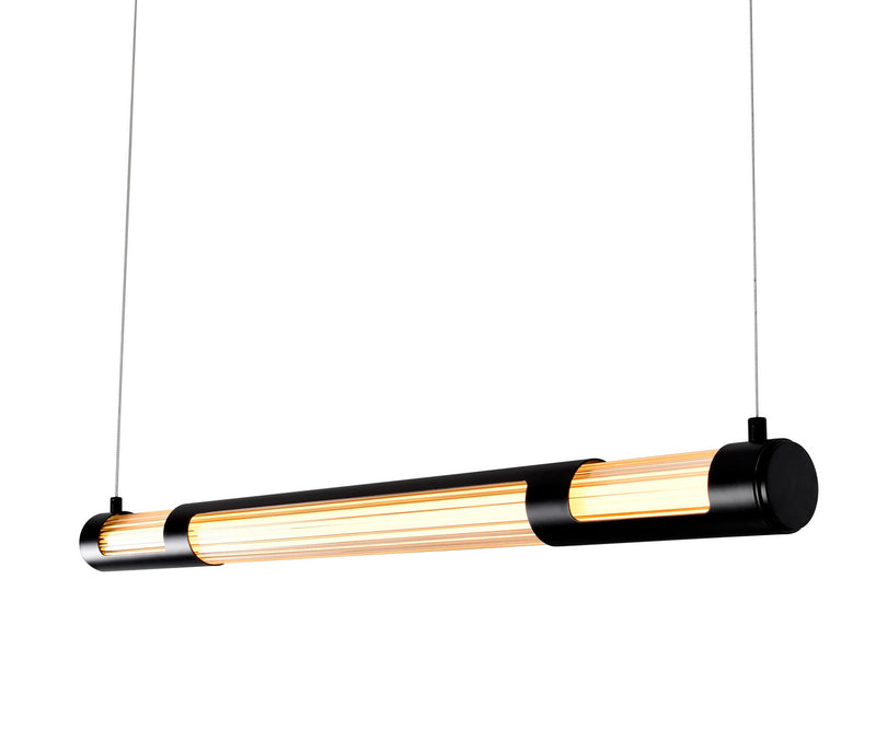 CWI Lighting LED Chandelier from the Neva collection in Black finish