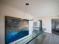 Artcraft - AC6711BK - LED Pendant - Nova - Black