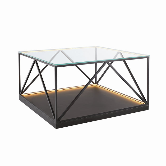 Artcraft LED Table from the Tavola collection in Black finish