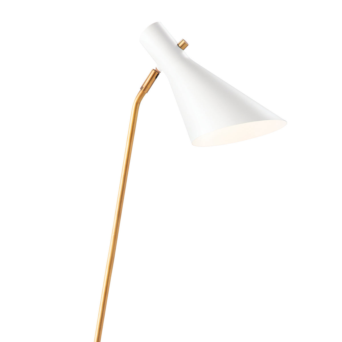 Regina Andrew - 14-1060WTNB - One Light Floor Lamp - Spyder - White