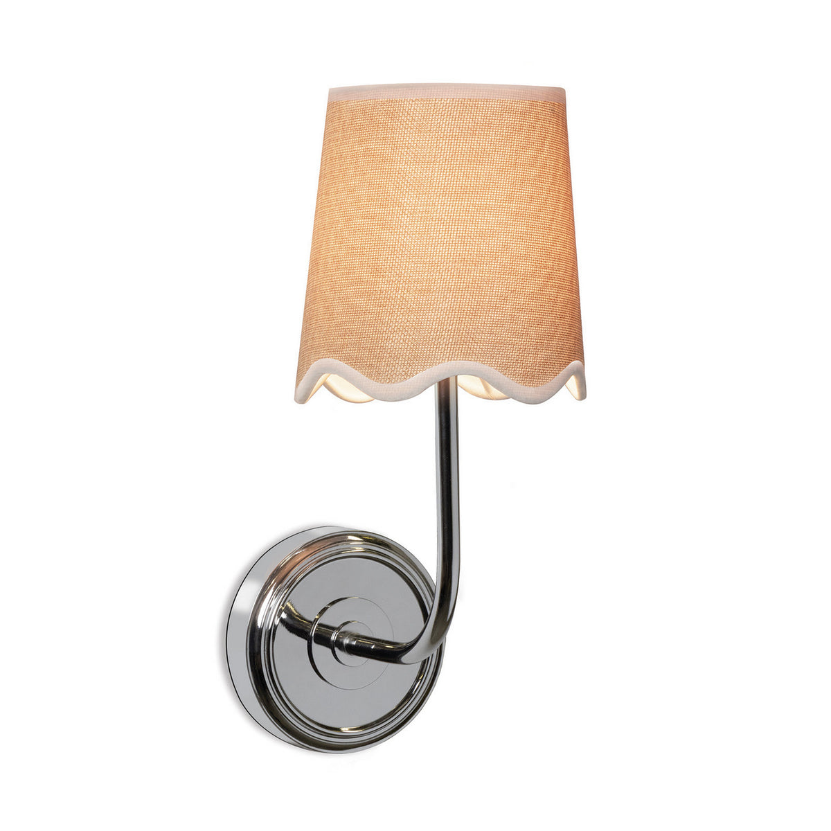 Regina Andrew - 15-1167PN - One Light Wall Sconce - Ariel - Polished Nickel