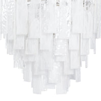Regina Andrew - 16-1291PN - Eight Light Chandelier - Glacier - Clear