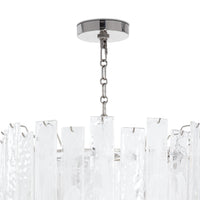 Regina Andrew - 16-1291PN - Eight Light Chandelier - Glacier - Clear