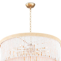 Regina Andrew - 16-1373 - 13 Light Chandelier - Waterfall - White