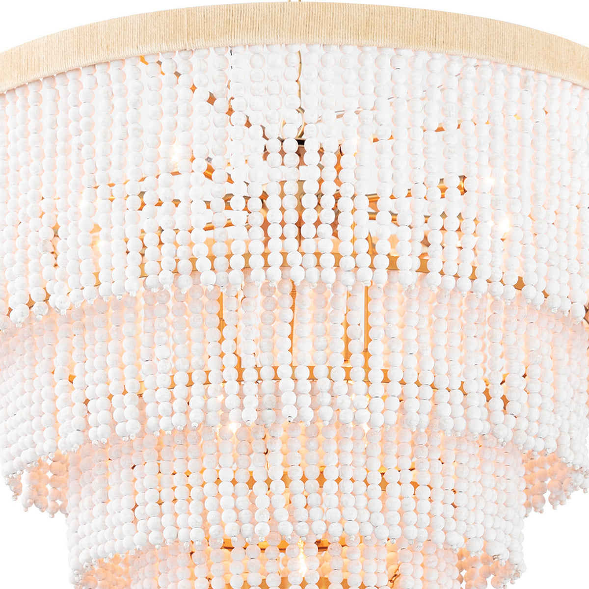 Regina Andrew - 16-1373 - 13 Light Chandelier - Waterfall - White