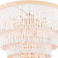 Regina Andrew - 16-1373 - 13 Light Chandelier - Waterfall - White