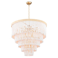 Regina Andrew - 16-1373 - 13 Light Chandelier - Waterfall - White