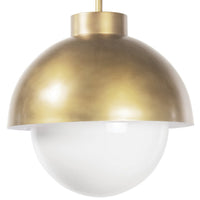 Regina Andrew - 16-1383NB - One Light Pendant - Montreux - Natural Brass