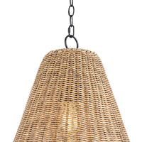 Regina Andrew - 17-1029NAT - One Light Pendant - Summer - Natural