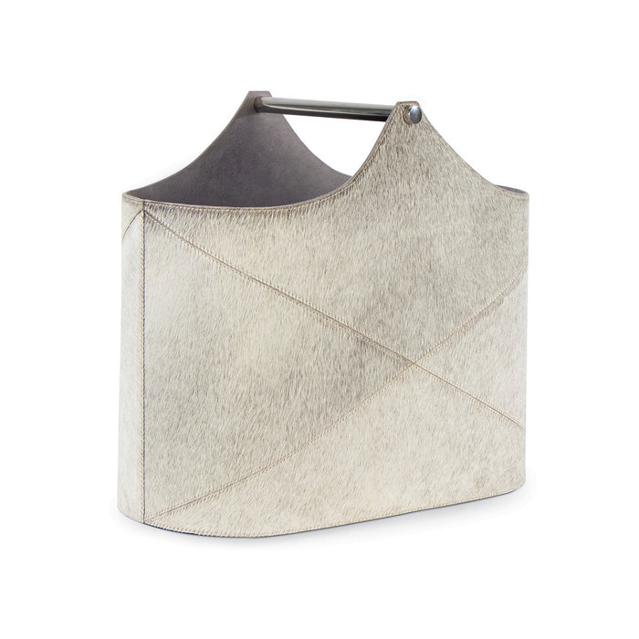 Regina Andrew Basket from the Andres collection in Grey finish