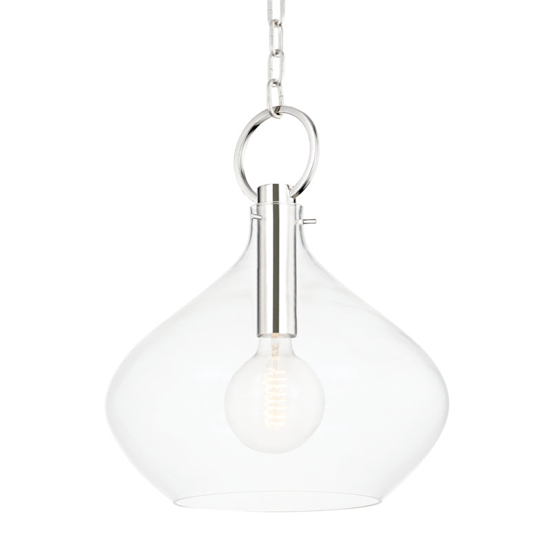 Hudson Valley - BKO253-PN - One Light Large Pendant - Lina - Polished Nickel