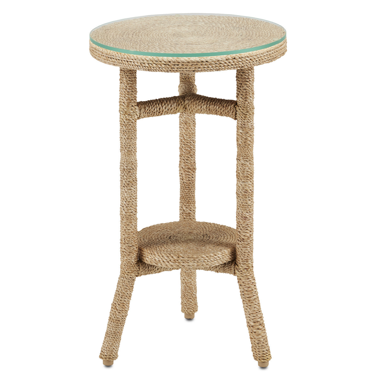 Currey and Company - 3000-0214 - Drinks Table - Limay - Natural Rope