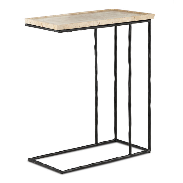 Currey and Company Table from the Boyles collection in Natural/Black finish