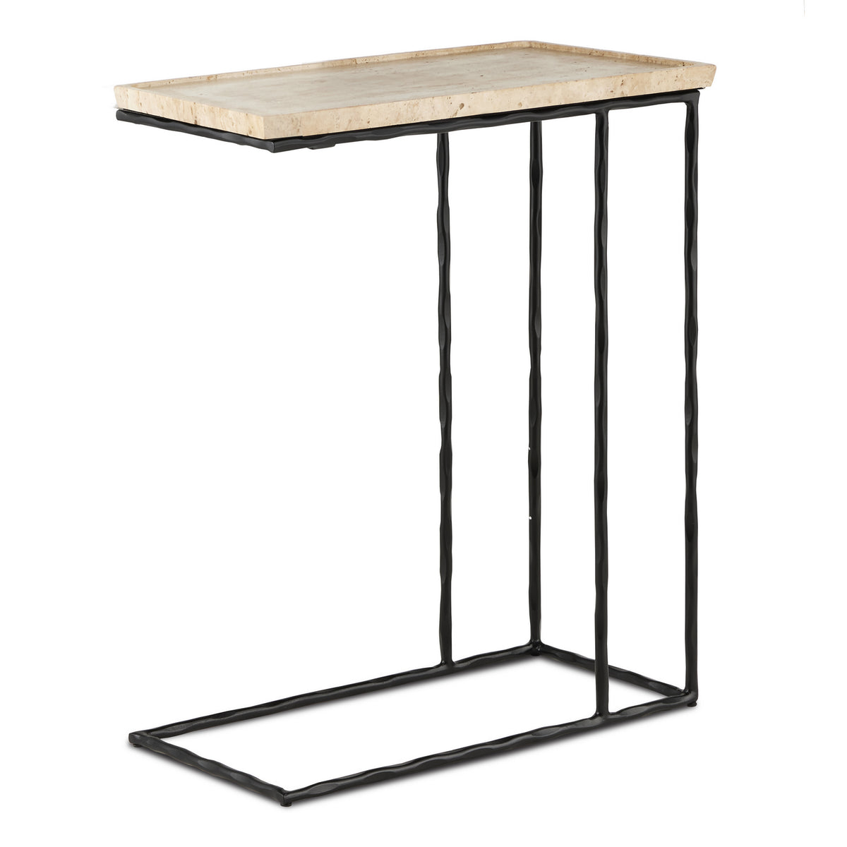 Currey and Company - 4000-0139 - Table - Boyles - Natural/Black