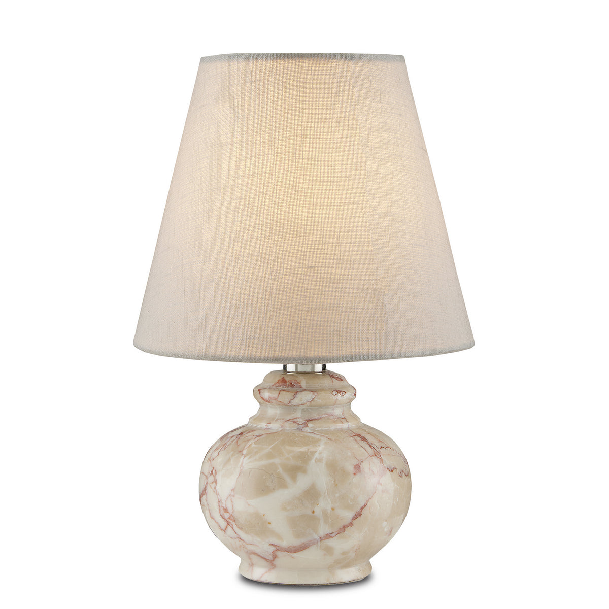 Currey and Company - 6000-0806 - One Light Table Lamp - Piccolo Collection - Pink