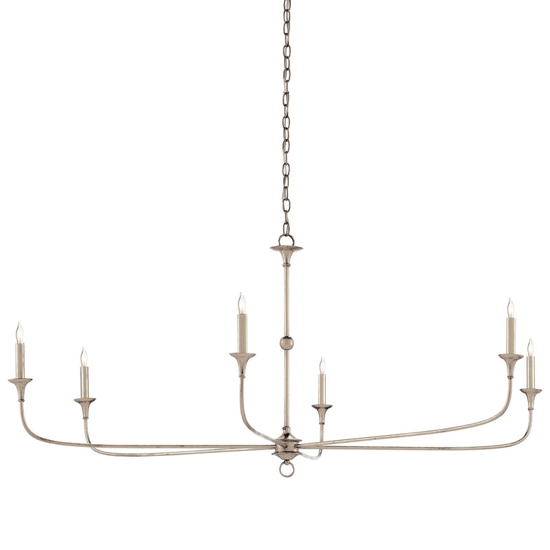 Currey and Company - 9000-0932 - Six Light Chandelier - Nottaway Collection - Champagne