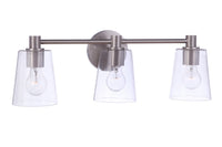 Craftmade - 12623BNK3 - Three Light Vanity - Emilio - Brushed Polished Nickel