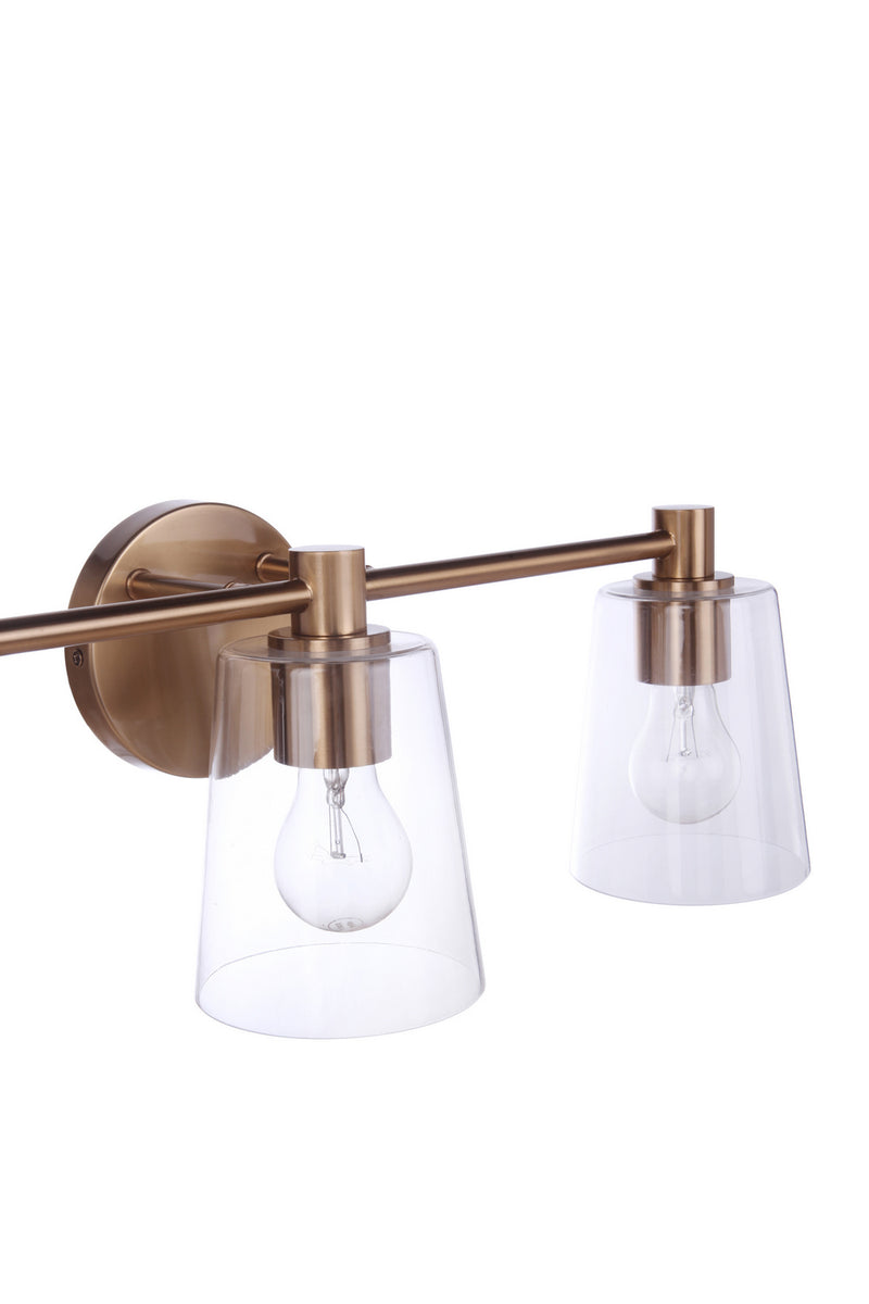Craftmade - 12623SB3 - Three Light Vanity - Emilio - Satin Brass