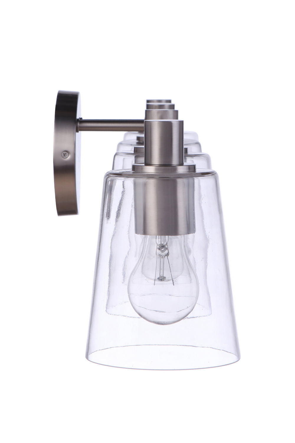 Craftmade - 12633BNK4 - Four Light Vanity - Emilio - Brushed Polished Nickel