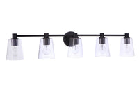 Craftmade - 12642FB5 - Five Light Vanity - Emilio - Flat Black