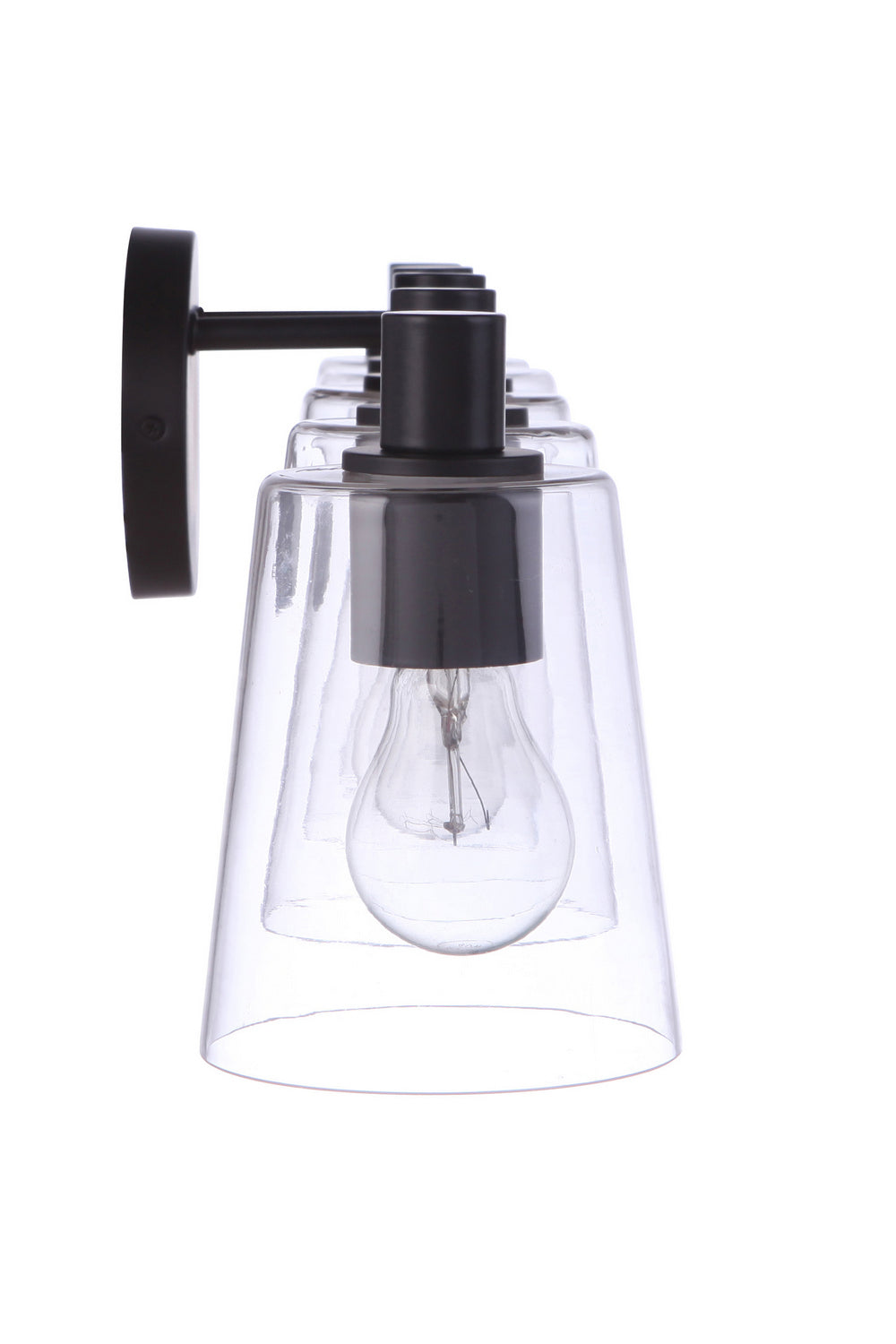 Craftmade - 12642FB5 - Five Light Vanity - Emilio - Flat Black