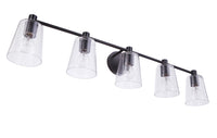 Craftmade - 12642FB5 - Five Light Vanity - Emilio - Flat Black