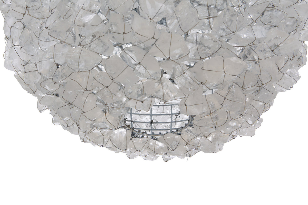 Craftmade Four Light Pendant from the Roxx collection in Chrome finish