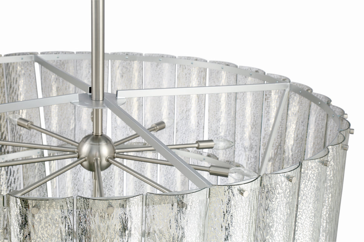Craftmade - 48628-BNK - 28 Light Chandelier - Museo - Brushed Polished Nickel