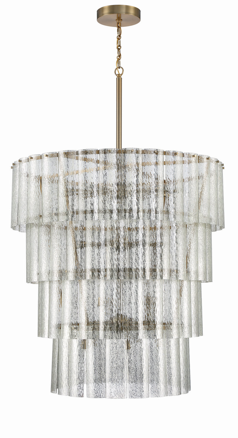 Craftmade - 48628-SB - 28 Light Chandelier - Museo - Satin Brass