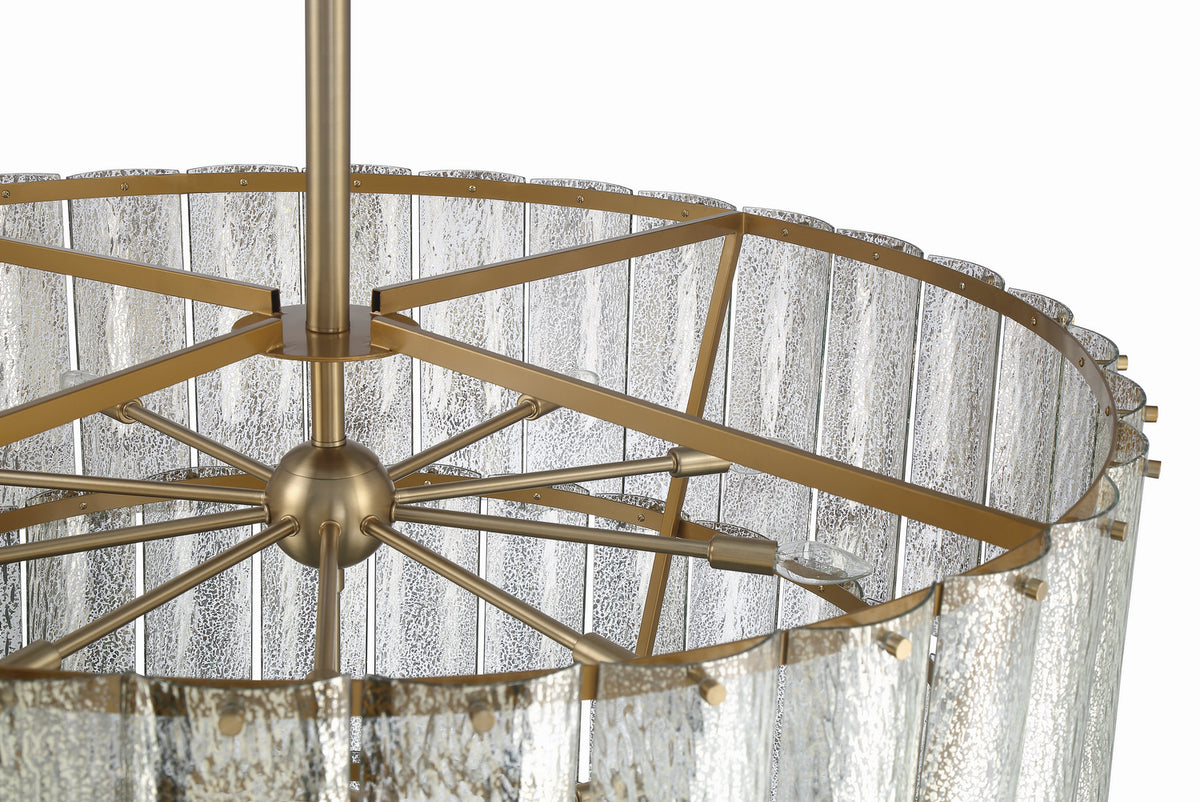 Craftmade - 48628-SB - 28 Light Chandelier - Museo - Satin Brass