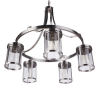 Craftmade - 55325-BNK - Five Light Chandelier - Elliot - Brushed Polished Nickel