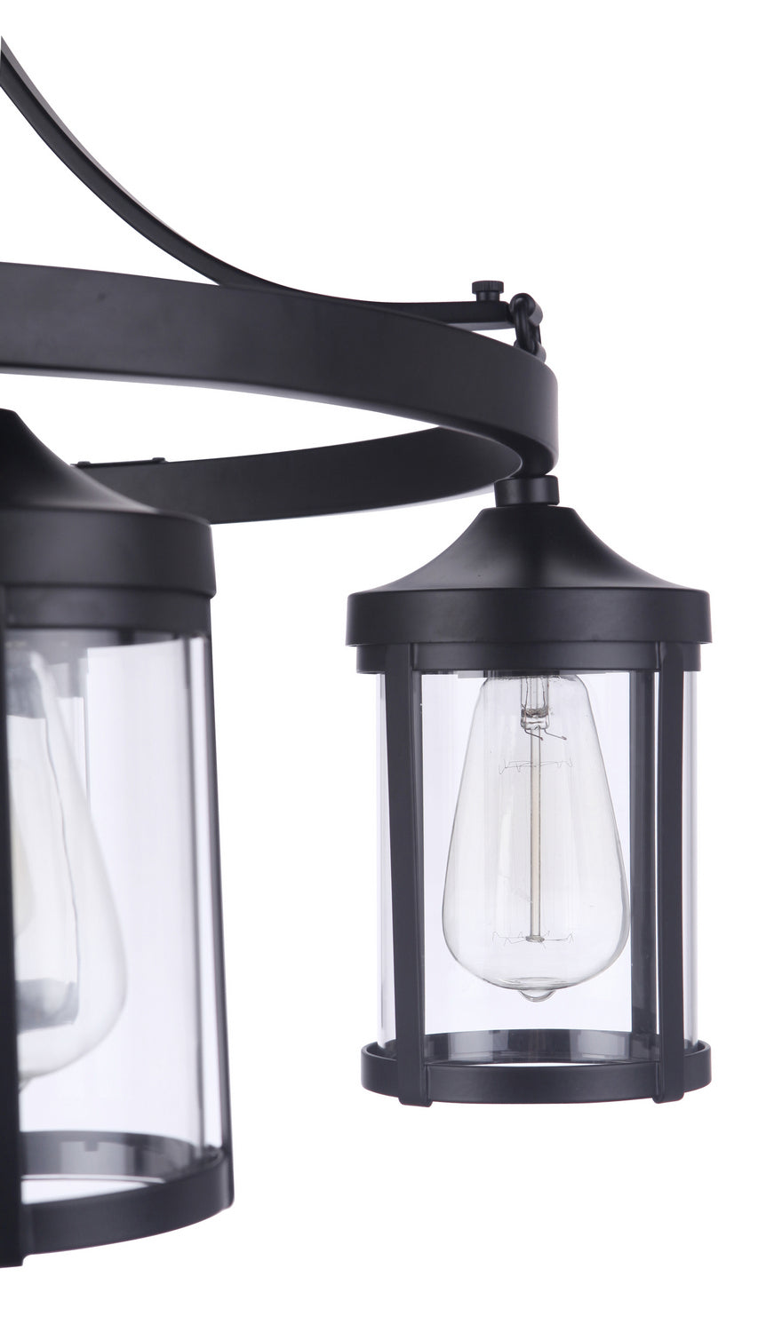 Craftmade - 55325-FB - Five Light Chandelier - Elliot - Flat Black