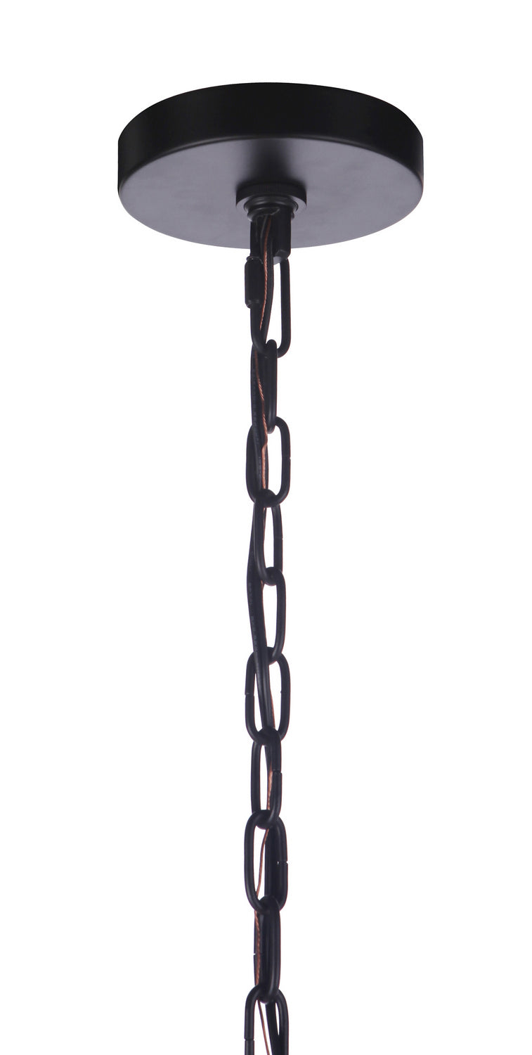 Craftmade - 55325-FB - Five Light Chandelier - Elliot - Flat Black