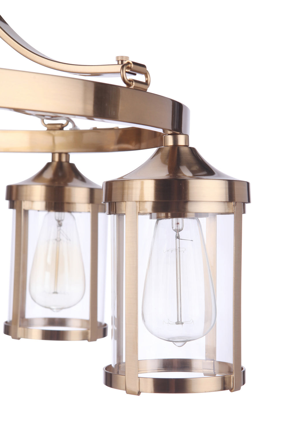 Craftmade - 55325-SB - Five Light Chandelier - Elliot - Satin Brass